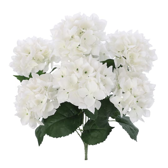 12 Pack: White Hydrangea Bush by Ashland®